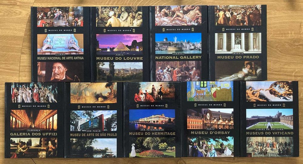 Museus do Mundo [números e títulos na descrição]