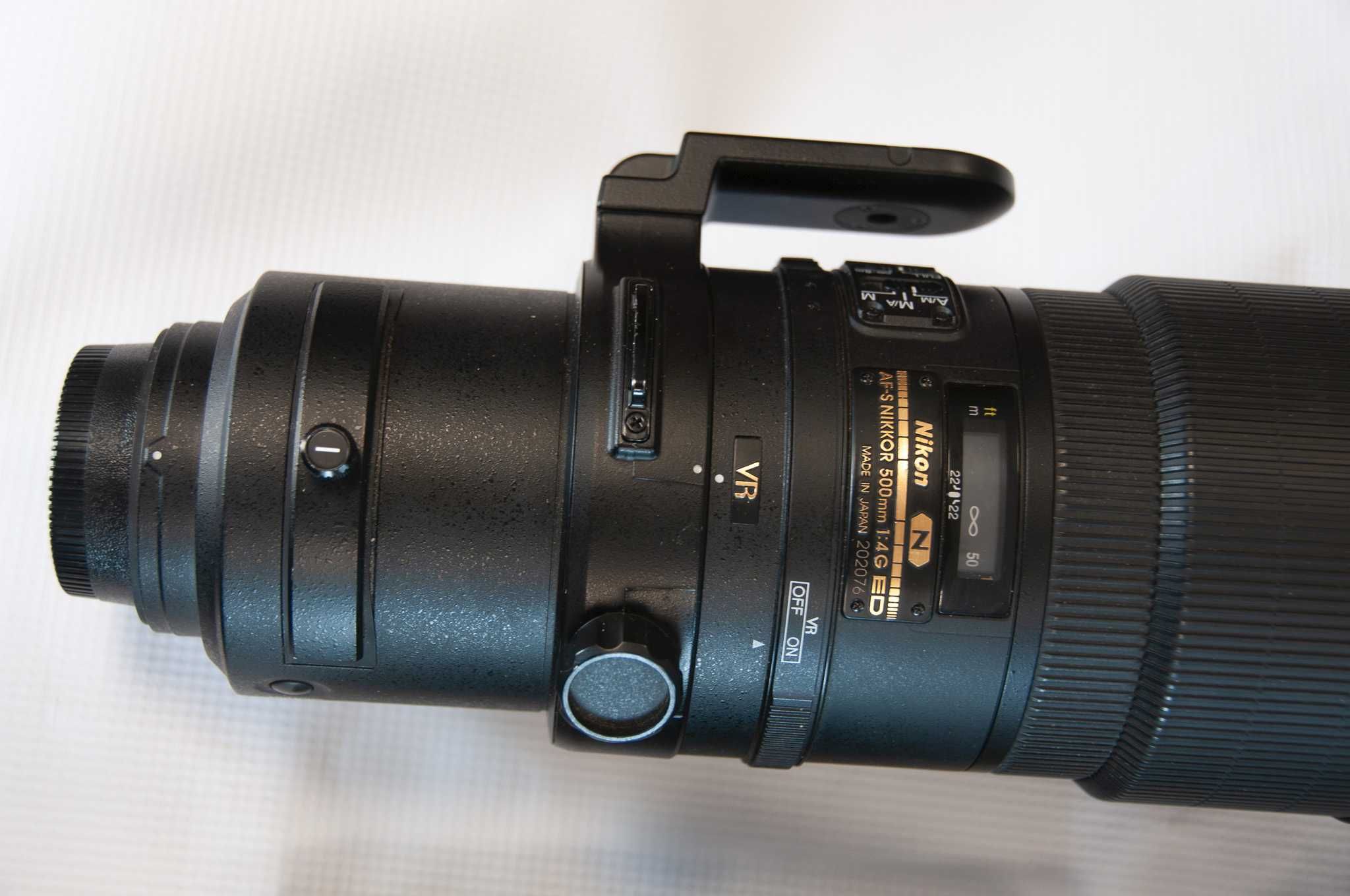 Teleobiektyw Nikkor AF-S Nikkor 500mm F/4 G ED VR
