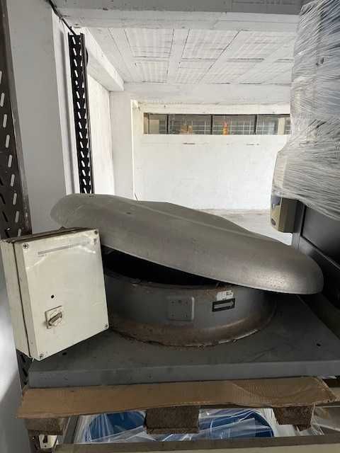 Extrator/Ventilador Industrial Monofásico/Trifásico + Caixa Comando
