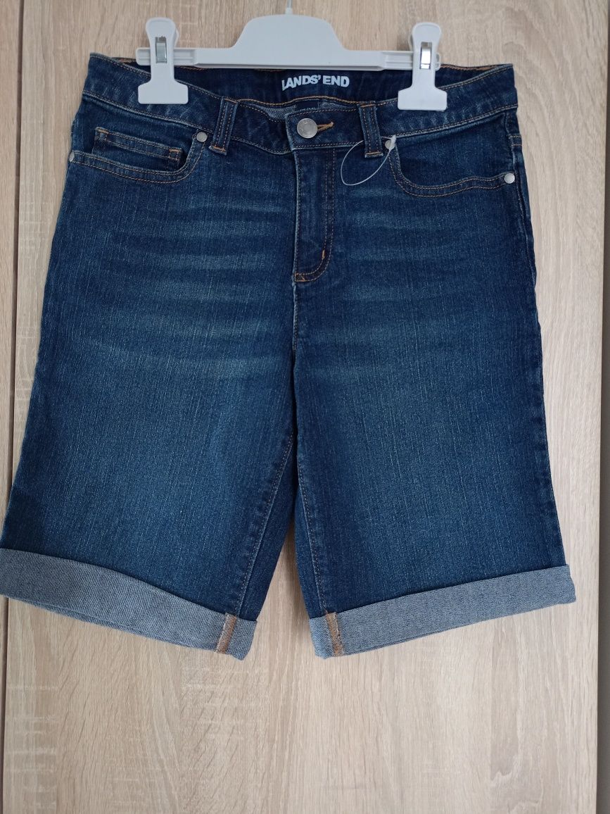 Nowe krótkie spodenki dziewczęce jeans