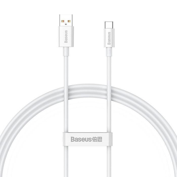 Kabel USB do USB-C Baseus Superior 100W 1m (biały)