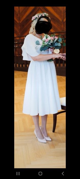 Sukienka ślub, komunia, chrzest, poprawiny r. 42