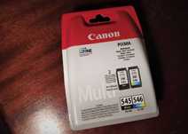 Tinteiros originais Canon (545 - 546) novos!