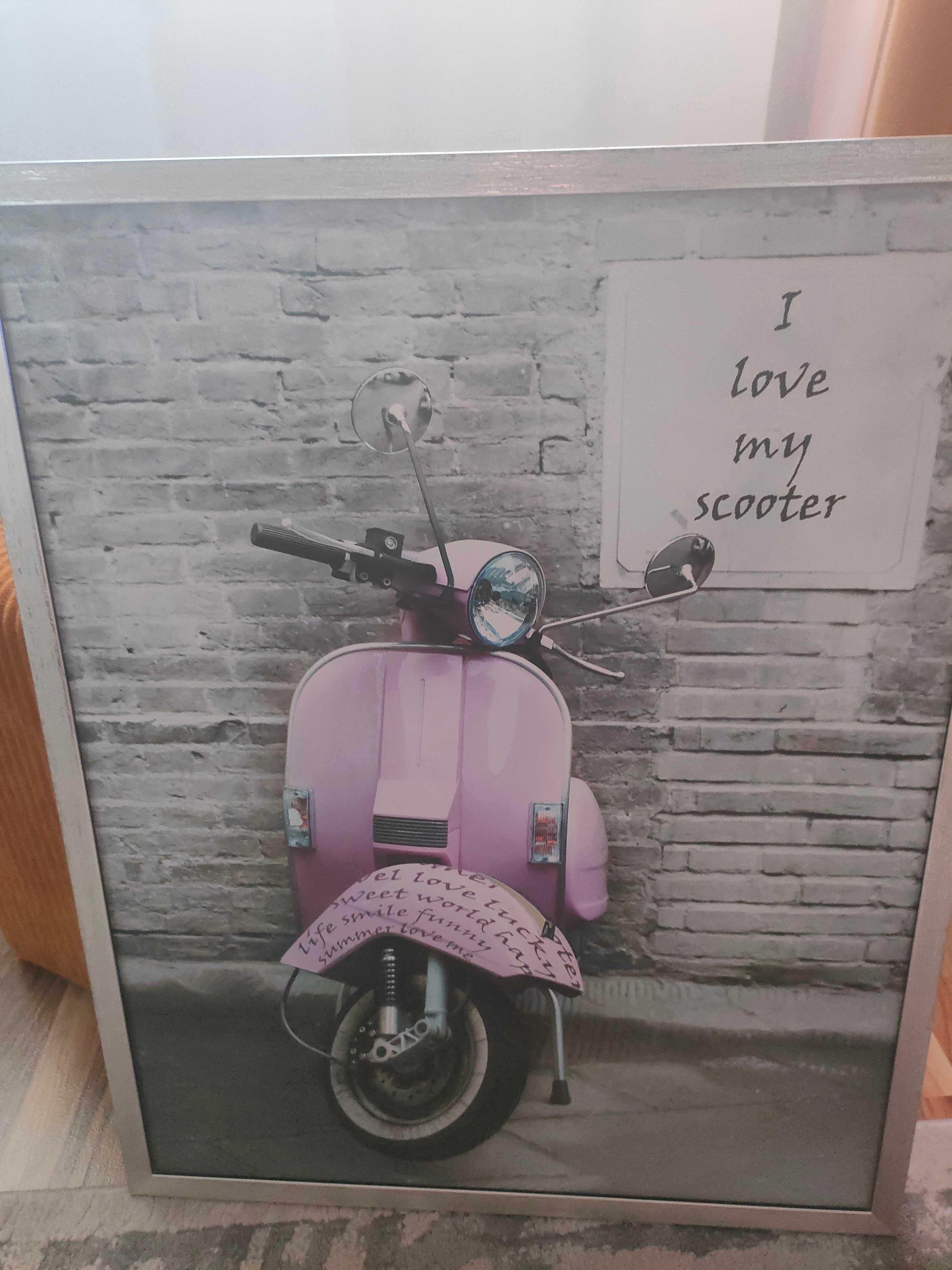 Obraz obi I love my scooter