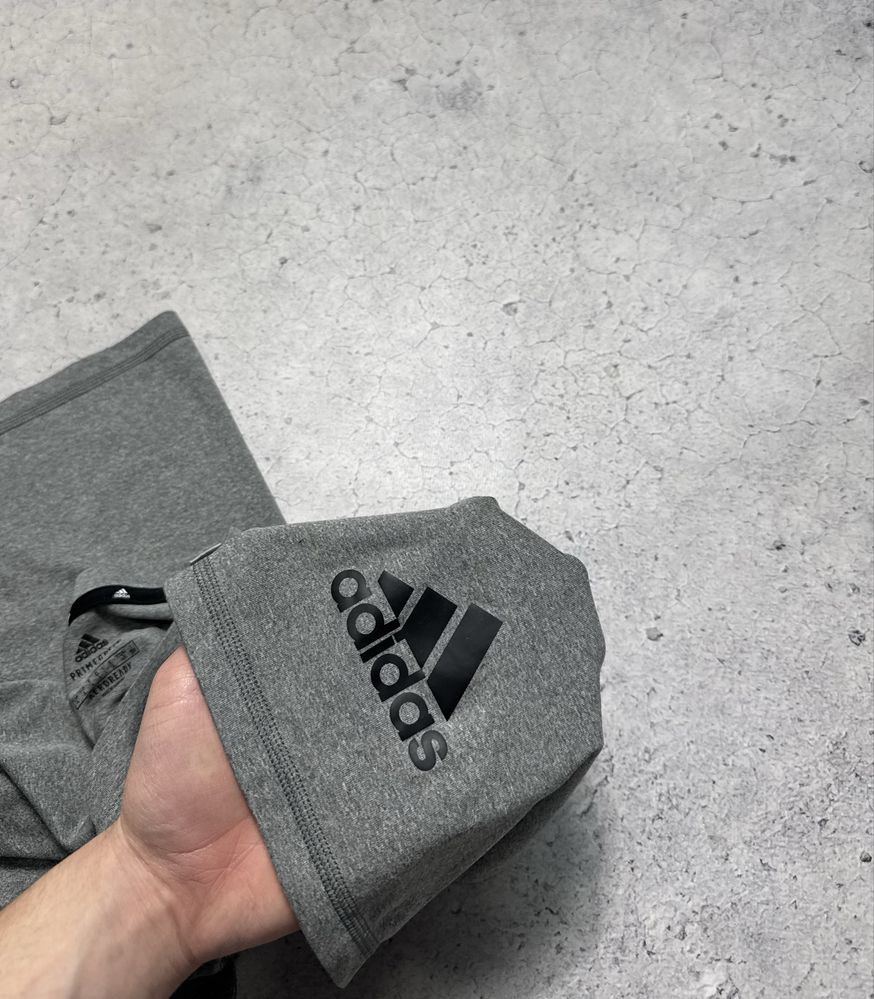 Мужская Спортивная Футболка Adidas Оригинал Идеал Термо L Размер