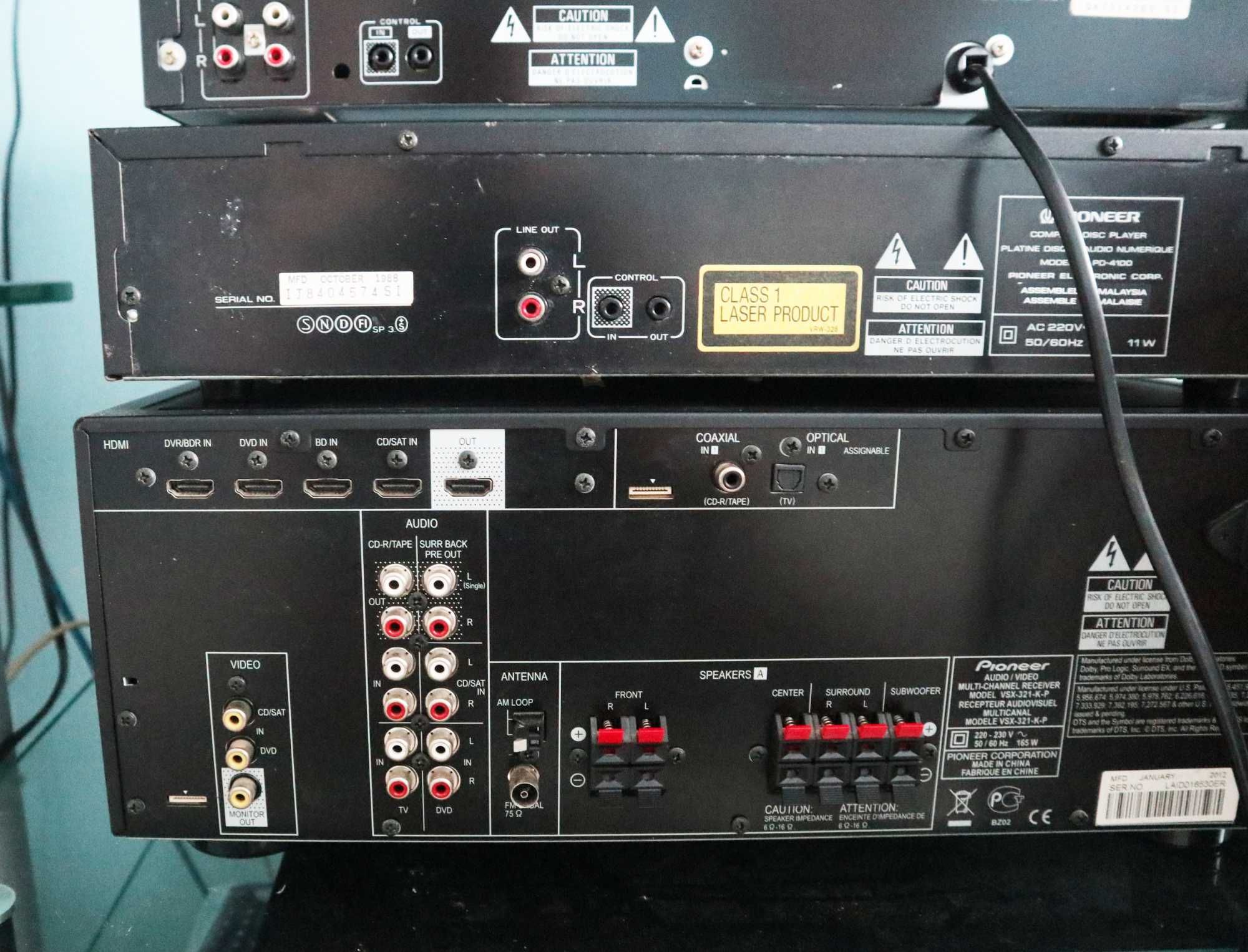 Стойка PIONEER VSX-321 PIONEER CT-S250 Pioneer PD-4100