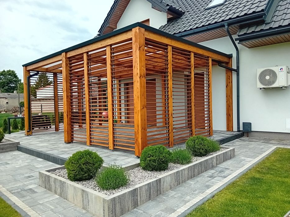 Pergola zadaszenie tarasu