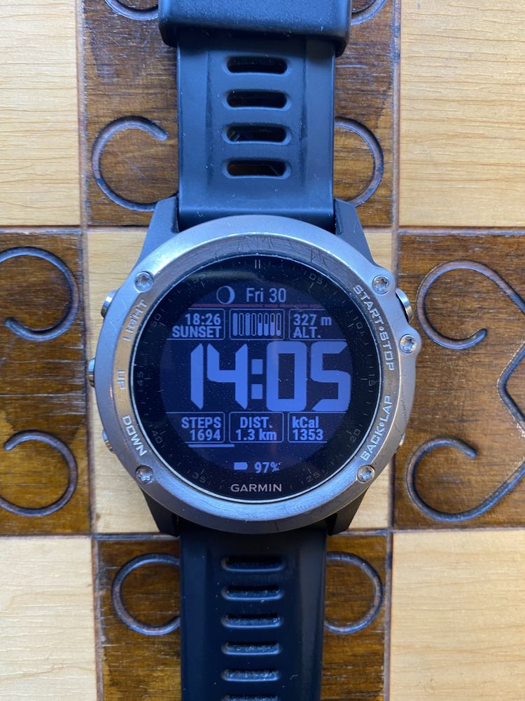 Garmin Fenix 3 HR zegarek z pulsomierzem smartwatch