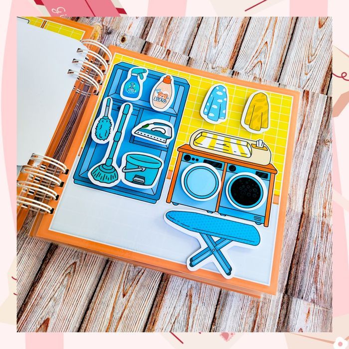 Książka na rzepy Toca Boca, Avatar, Labubu.Lamibook.Prezent dla dzieci