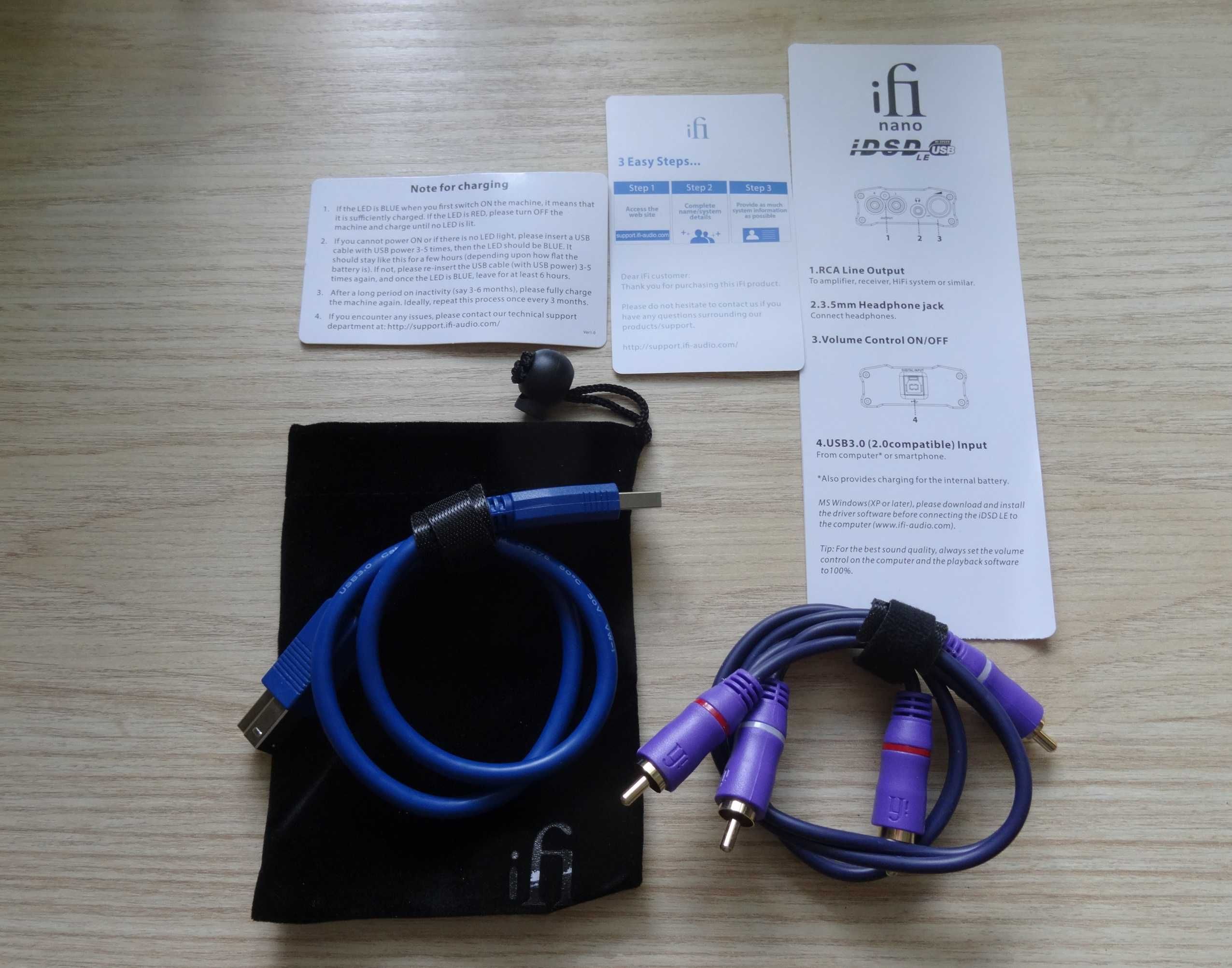 Przetwornik konwerter DAC C/A ifi nano idsd le