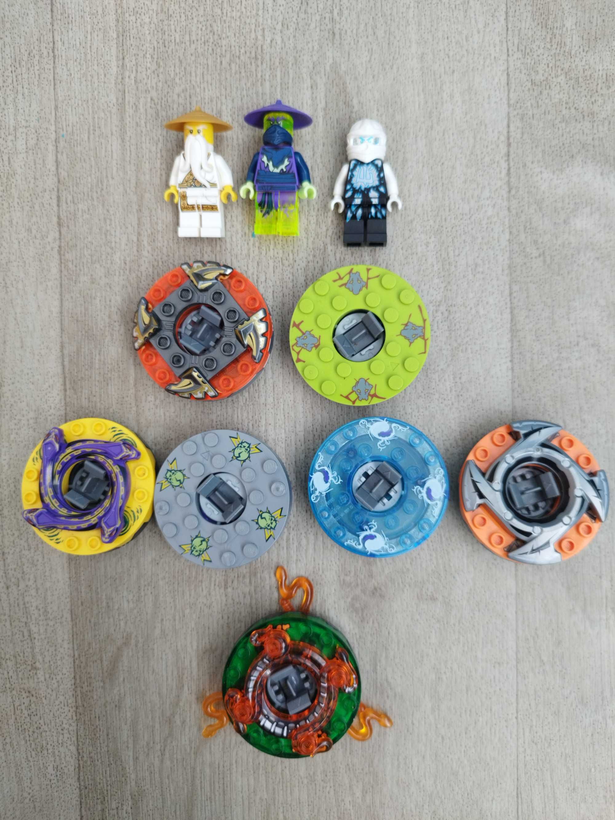Lego Ninjago з фігурками і спінери