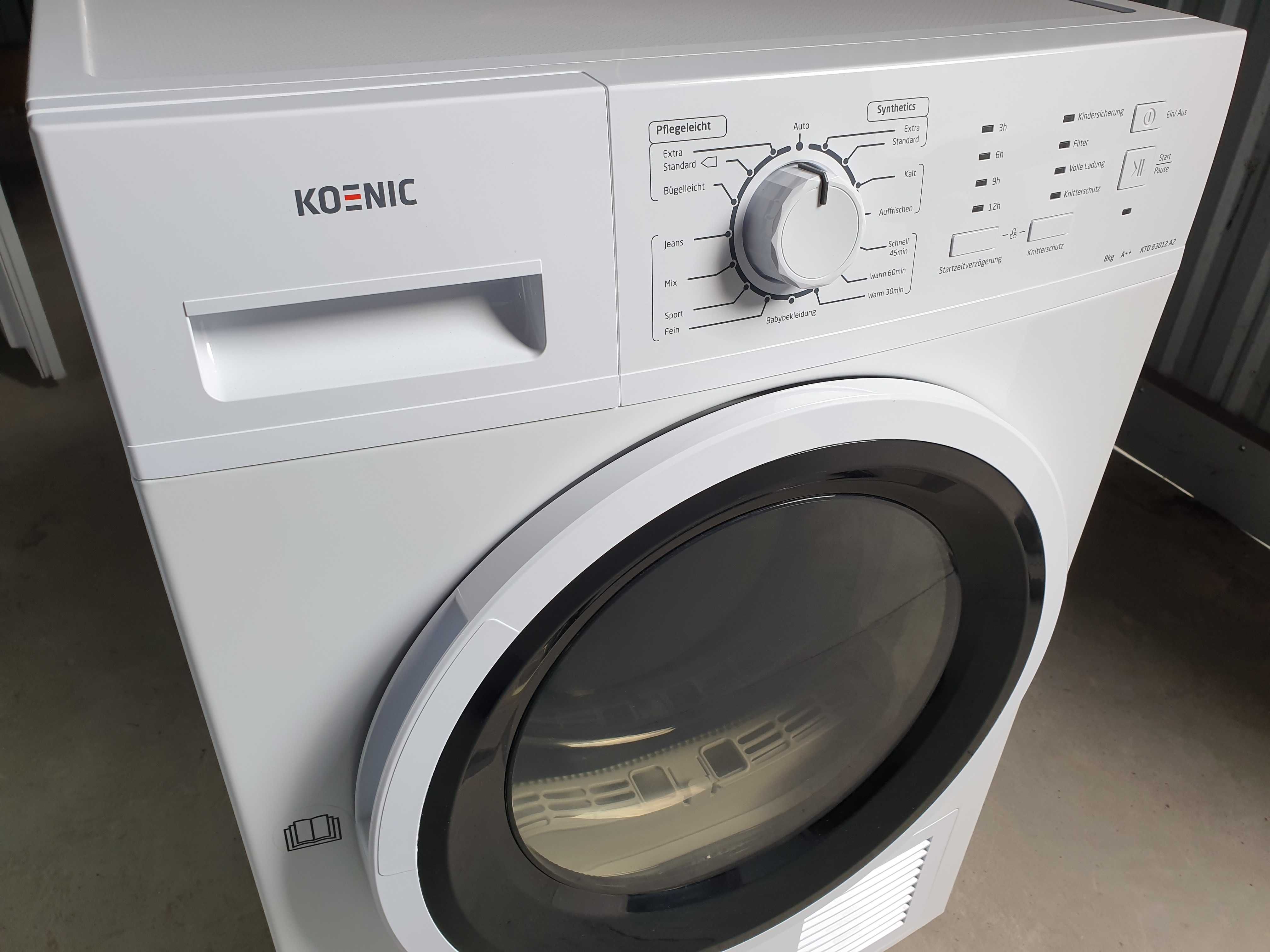 Сушка для одягу/сушка для белья KOENIC 8 KG / KTD 83012 A2