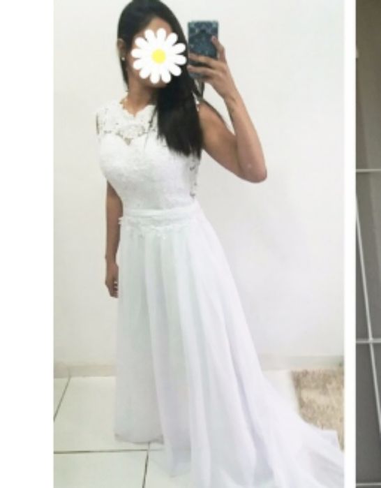 Nowa suknia ślubna ecri