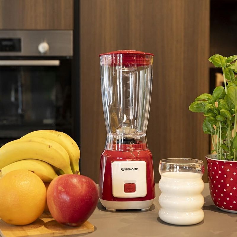 Blender Kielichowy Behome Bl250 Czerwony 250 W 600 ml