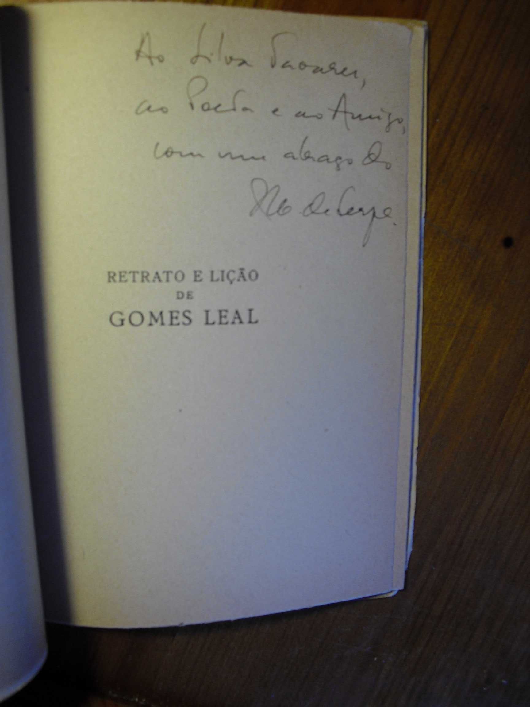 Serpa (Alberto);Retrato e Lição de Gomes Leal-Poemas