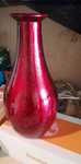 Vaso vermelho como novo