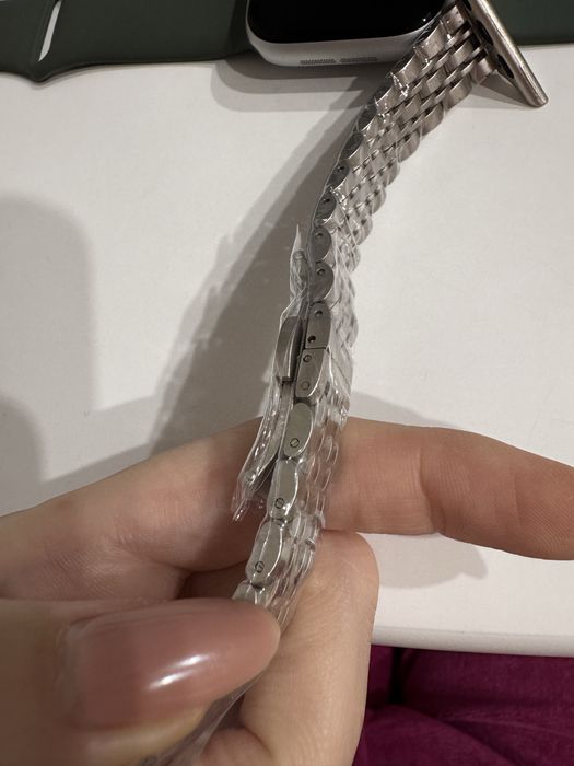 New ремінець нержавіючої сталі applewatch42/44/45/49 металевий браслет