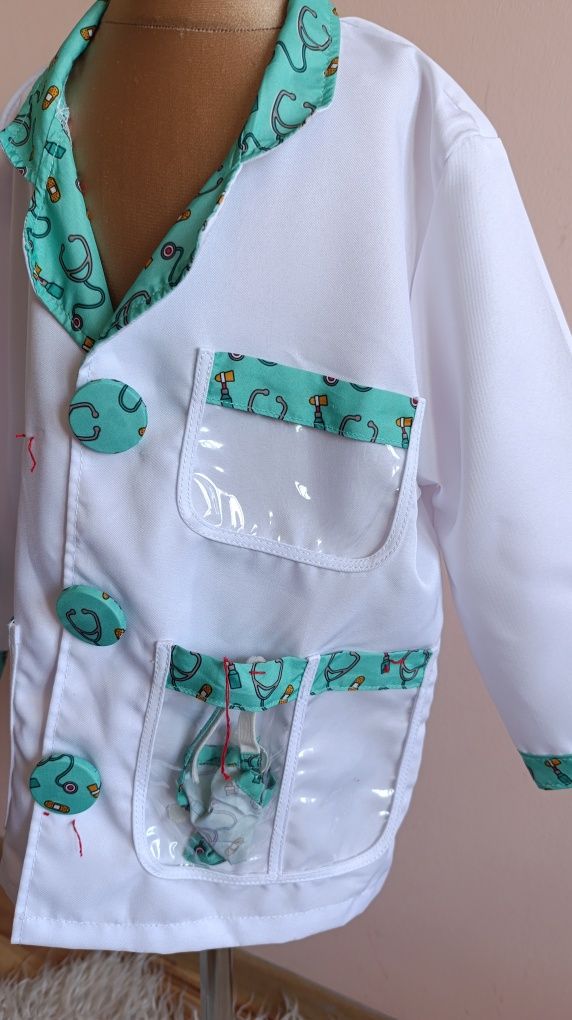 Lekarz doktor strój karnawałowy kostium bal przebierańców przebranie