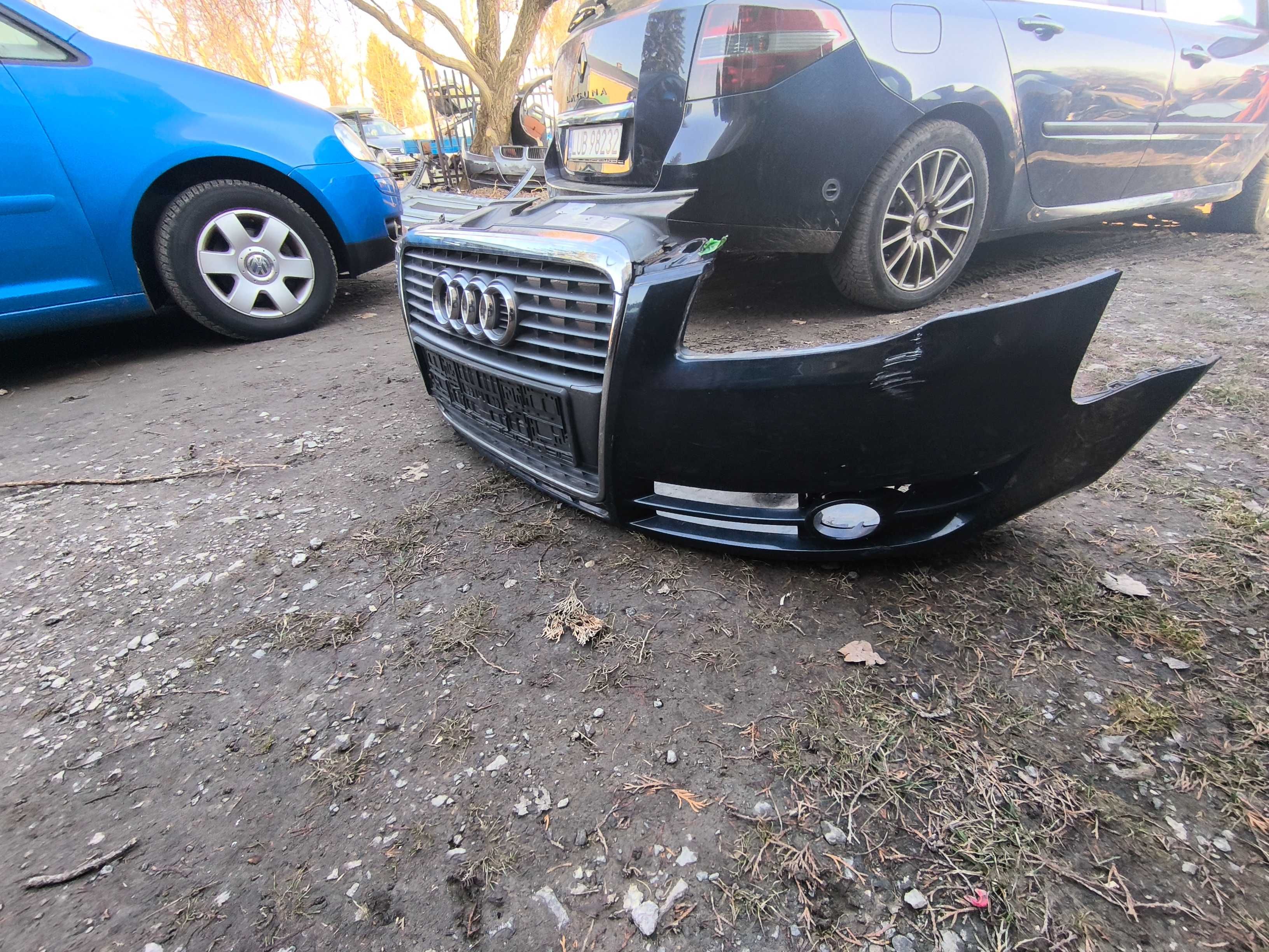 Zderzak przód przedni audi a4 b7 a4b7 + grill , atrapa