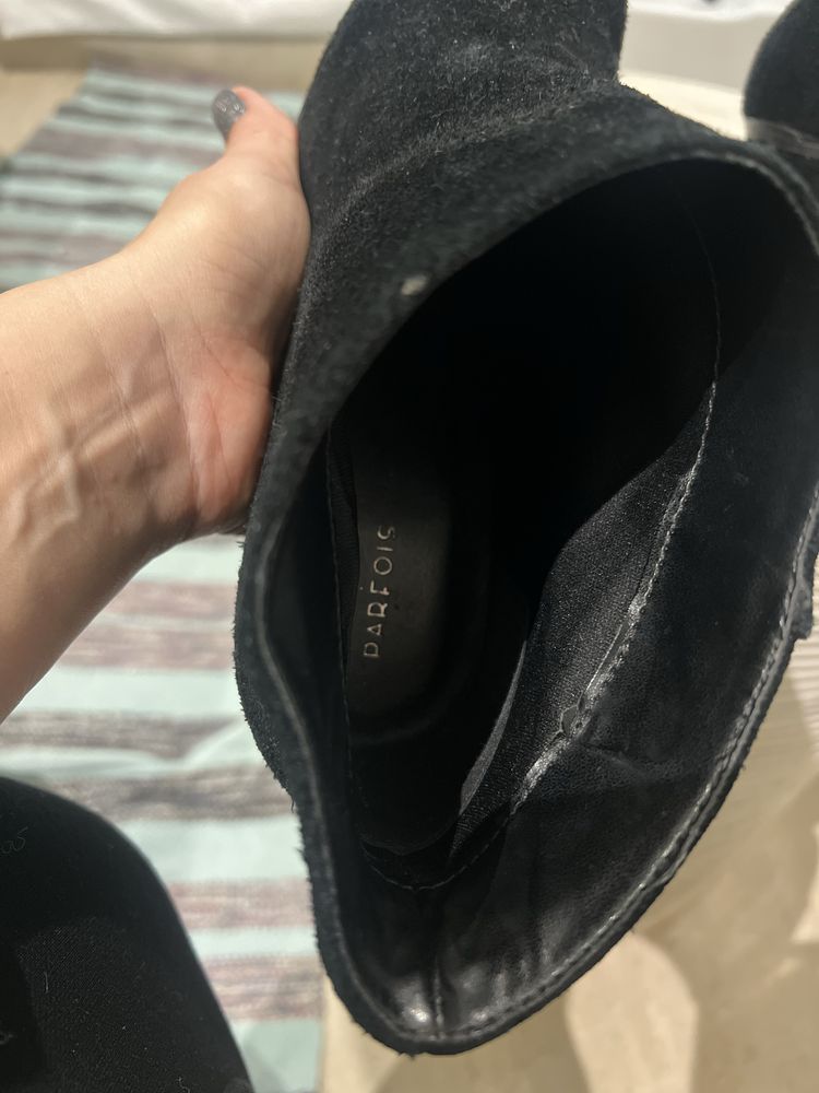 Botins camurca preta Parfois 39