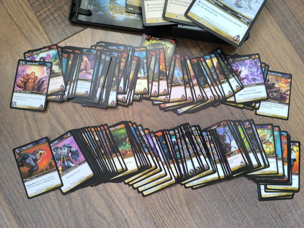 WoW TCG zestaw kart