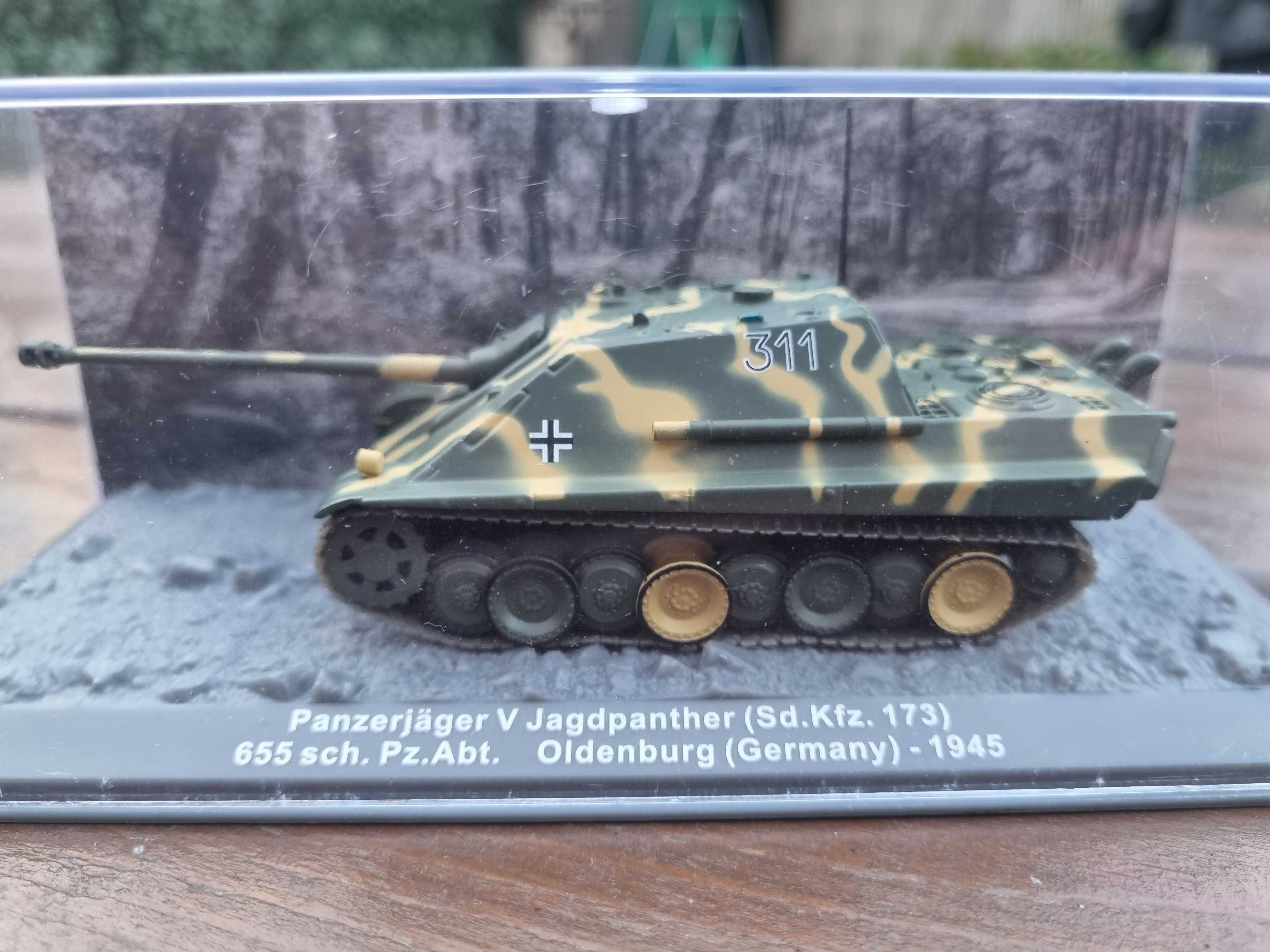 Модель танка Panzerjager V Jagdpanther Oldenburg Germany 1945 1/72