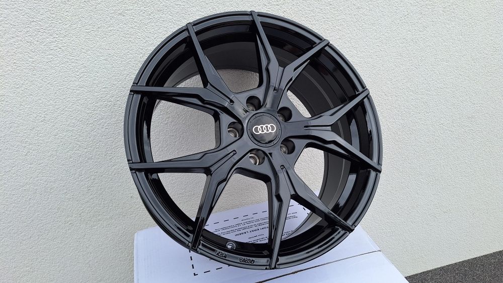 Nowe Alufelgi Mam Keskin 5x112 R18 Czarny Połys Audi Vw Skoda Okazja