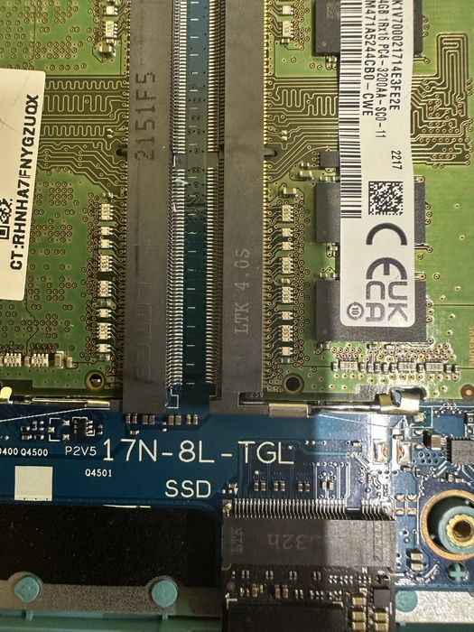 Материська плата HP 17N-8L-TGL