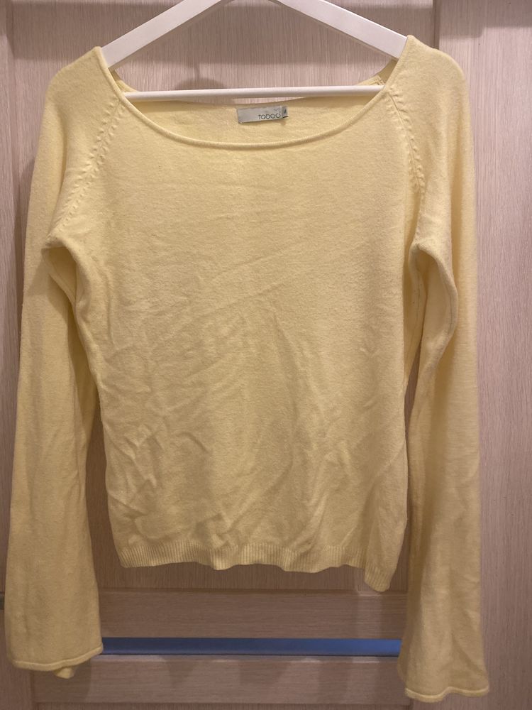 Sweter żółty super miękki  roz. 38