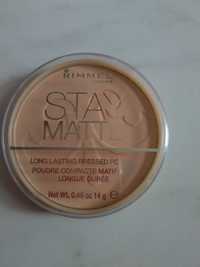 Puder prasowany rimmel stay matte 006