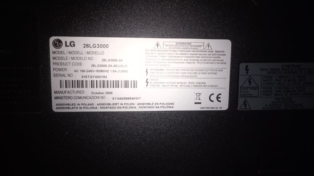 Tv telewizor Lg LCD