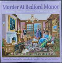 Bits and Piecies Puzzle 1000 Murder at Bedford Manor Gene Dieckhoner