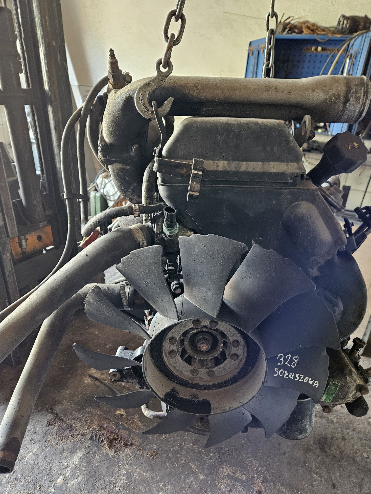 Silnik 2,8 Iveco Daily na zwykłej pompie