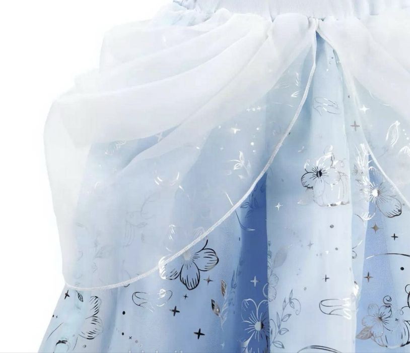 Сукня попелюшка, принцеса disney, золушка, новорічна, сніжинка