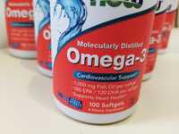 Рыбий жир Омега-3 Now Foods Omega-3 Fish Oil  (США) 100 капсул