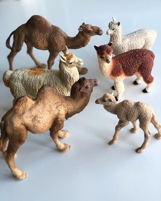 Шляйх Schleich Papo Папо верблюд тигр носорог обезьяна кит лама слон