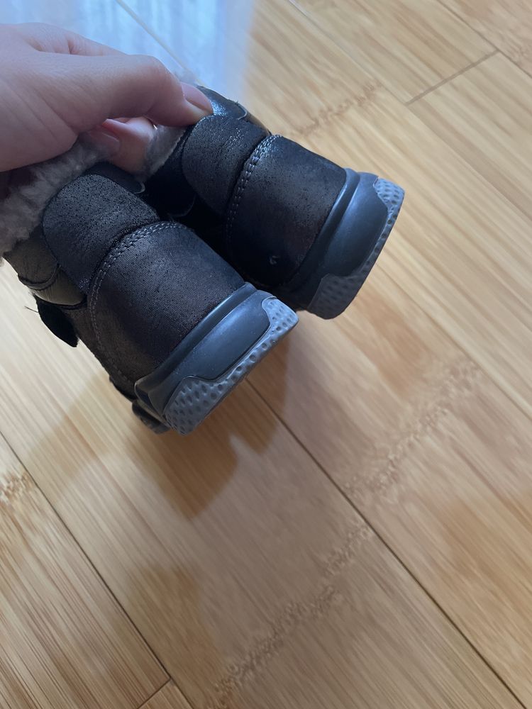 Натуральна шкіра зима для дівчинки чобітки черевики 22 розмір