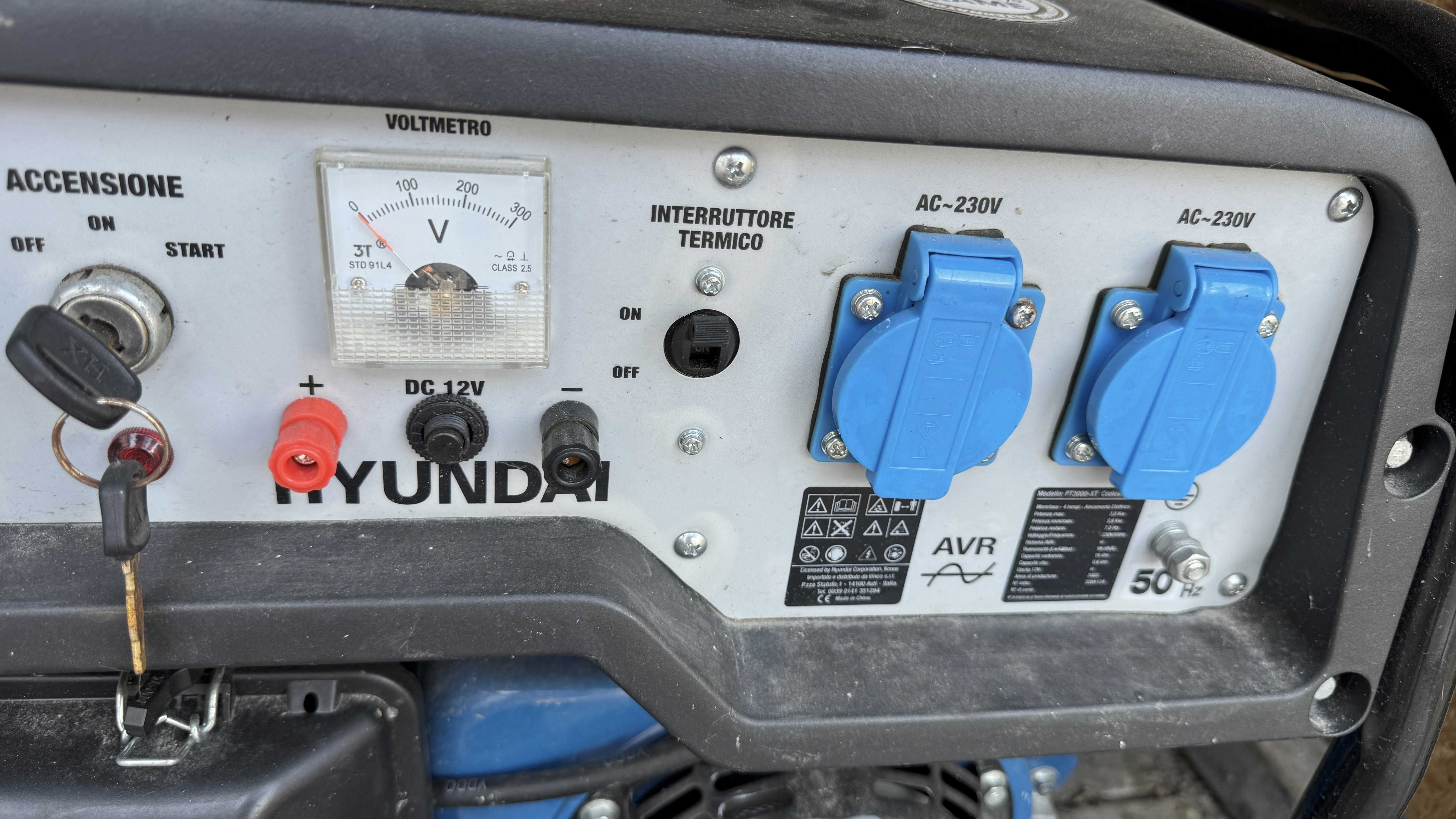 Генератор бензиновий Hyundai PT3000-XT