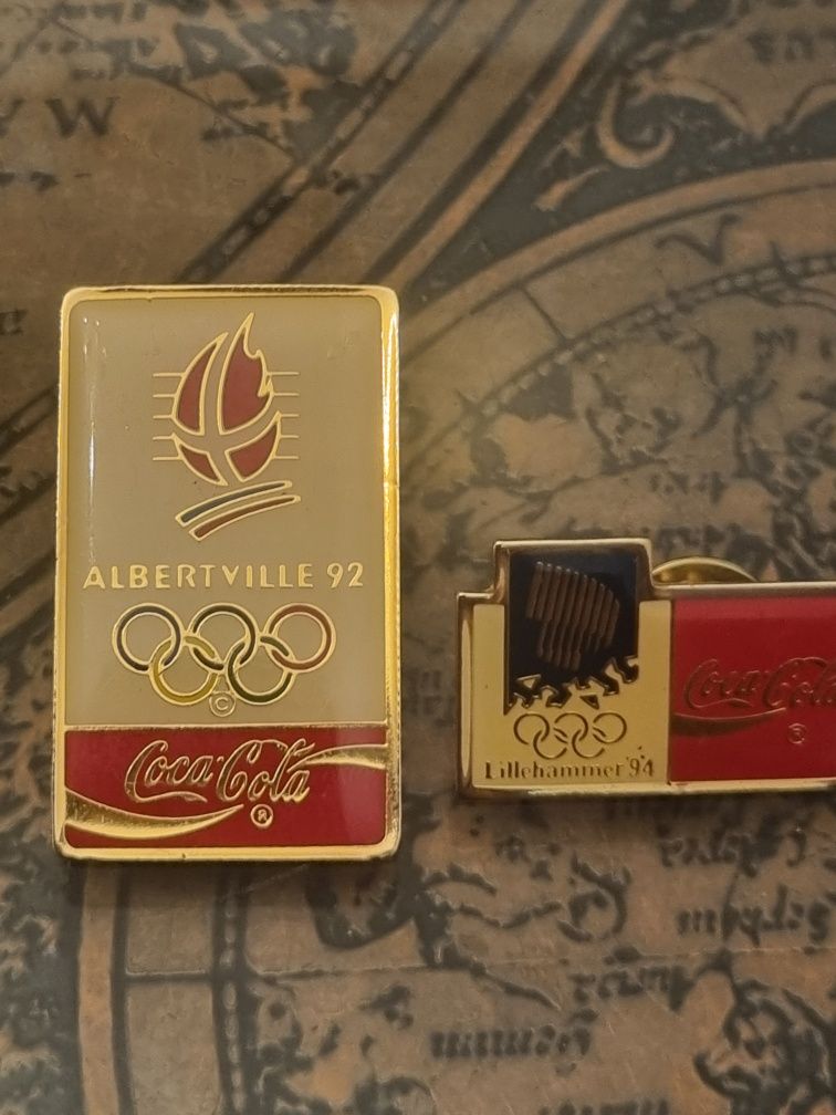 Pamiątka sportowa - coca-cola Olimpiada/1992 ,1994