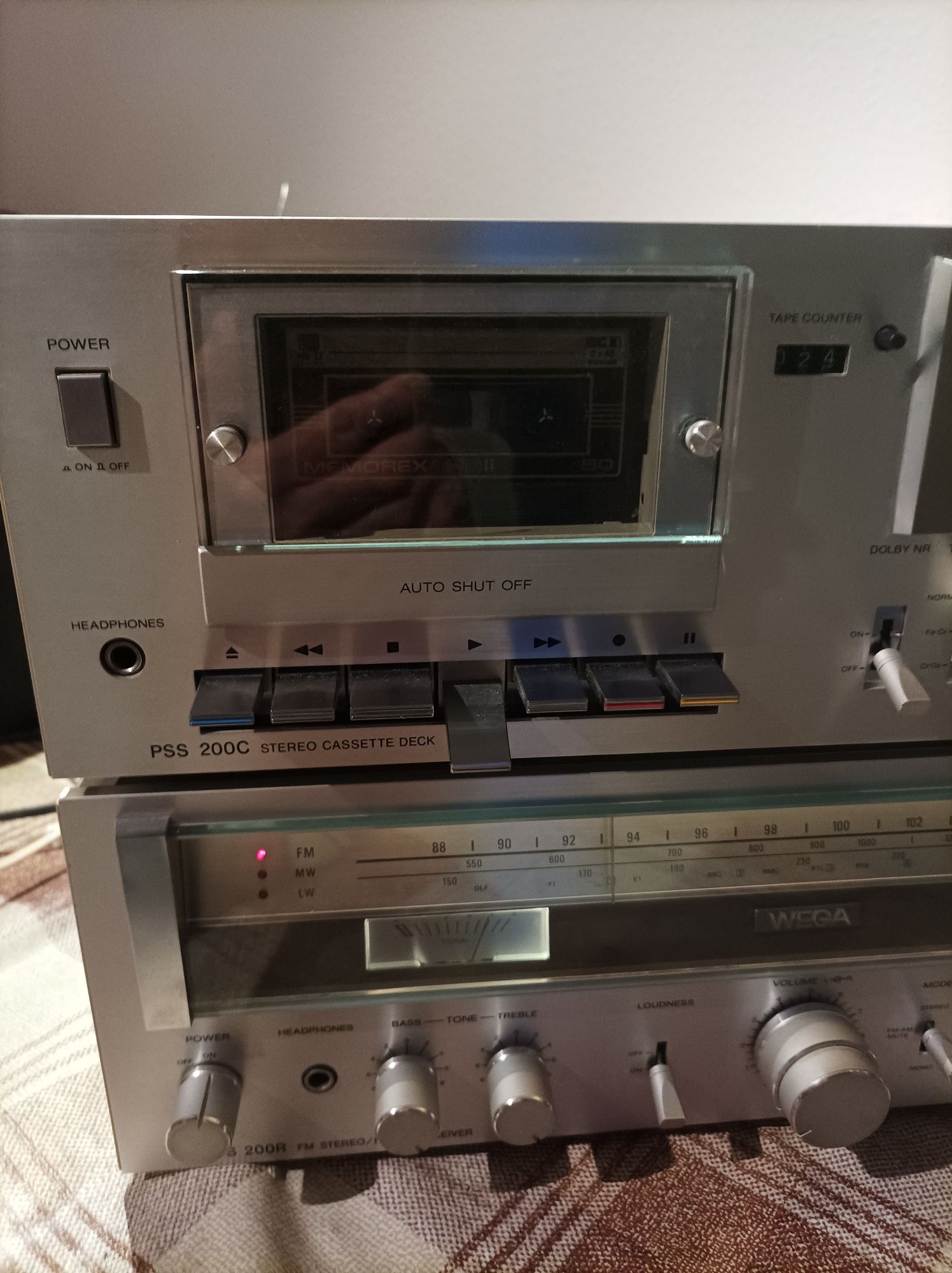 Tape Deck Sony/Wega PSS 200 C vintage,, audiofilski, kolekcjonerski, s