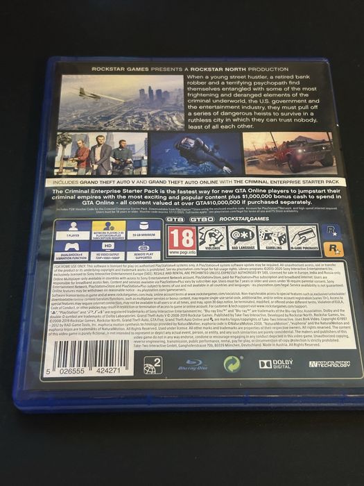 Gta V premium ps4