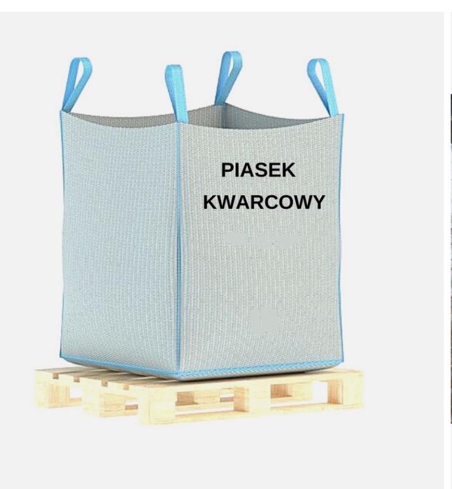 Piasek do Piaskowania podsypki cena za 1,5 TONY !