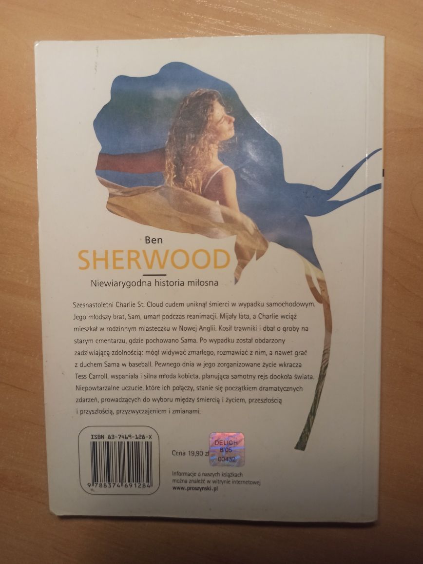 Książka "Niewiarygodna historia miłosna" Ben Sherwood