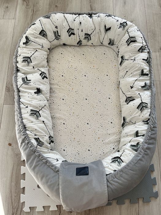 La Millou - kokon kokon duży boho royal arrows velvet collection