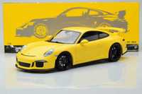 Porsche GT3 + 1/18 + Amarelo + Novo + MINICHAMPS + Portes Grátis