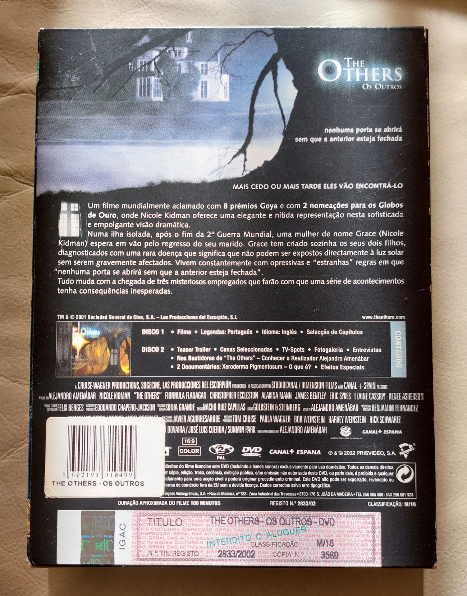 Dvd The Others Os Outros