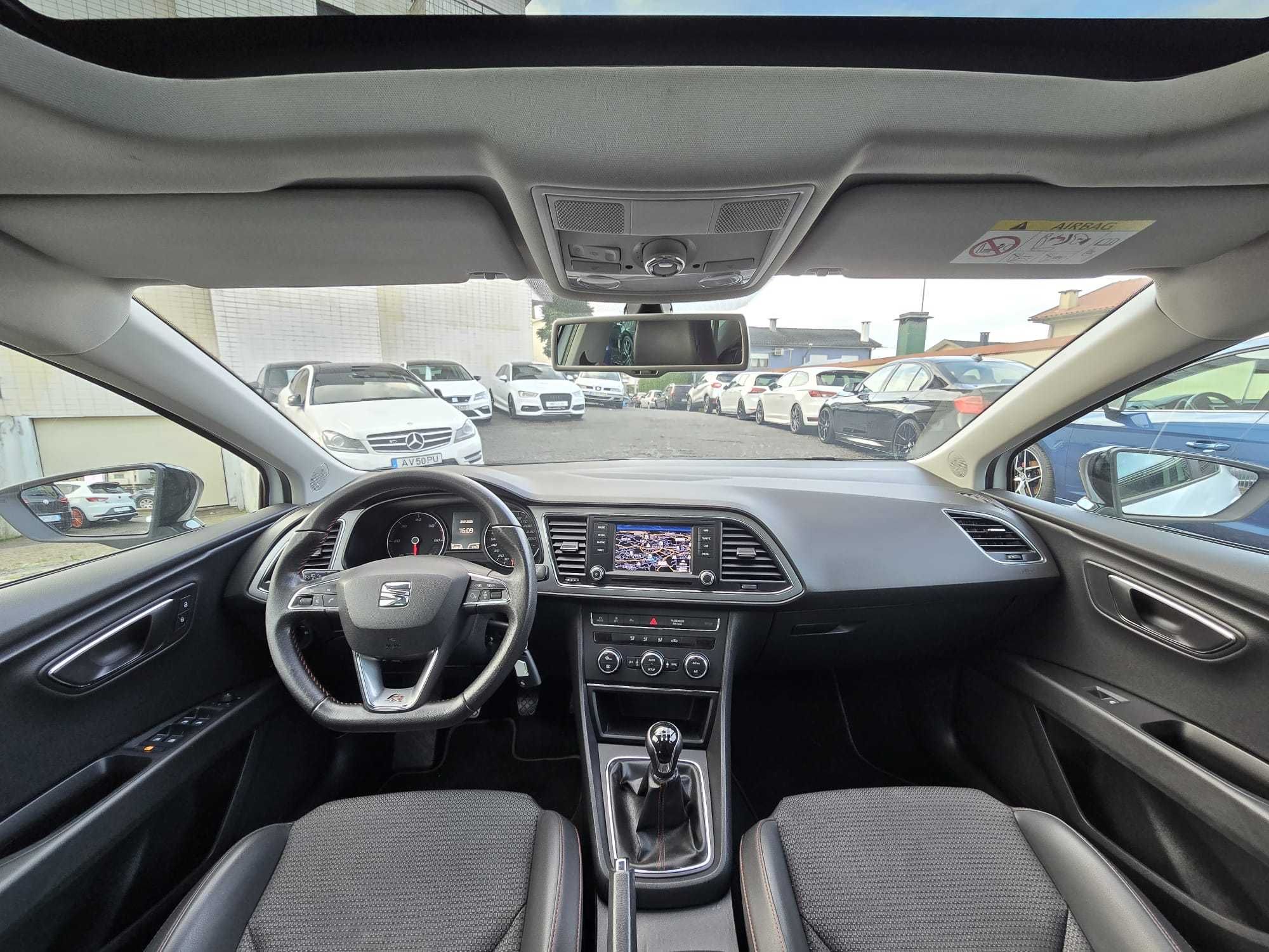 SEAT LEON 5F FR 2.0TDI 150CV "LOOK CUPRA" "FULL EXTRAS"