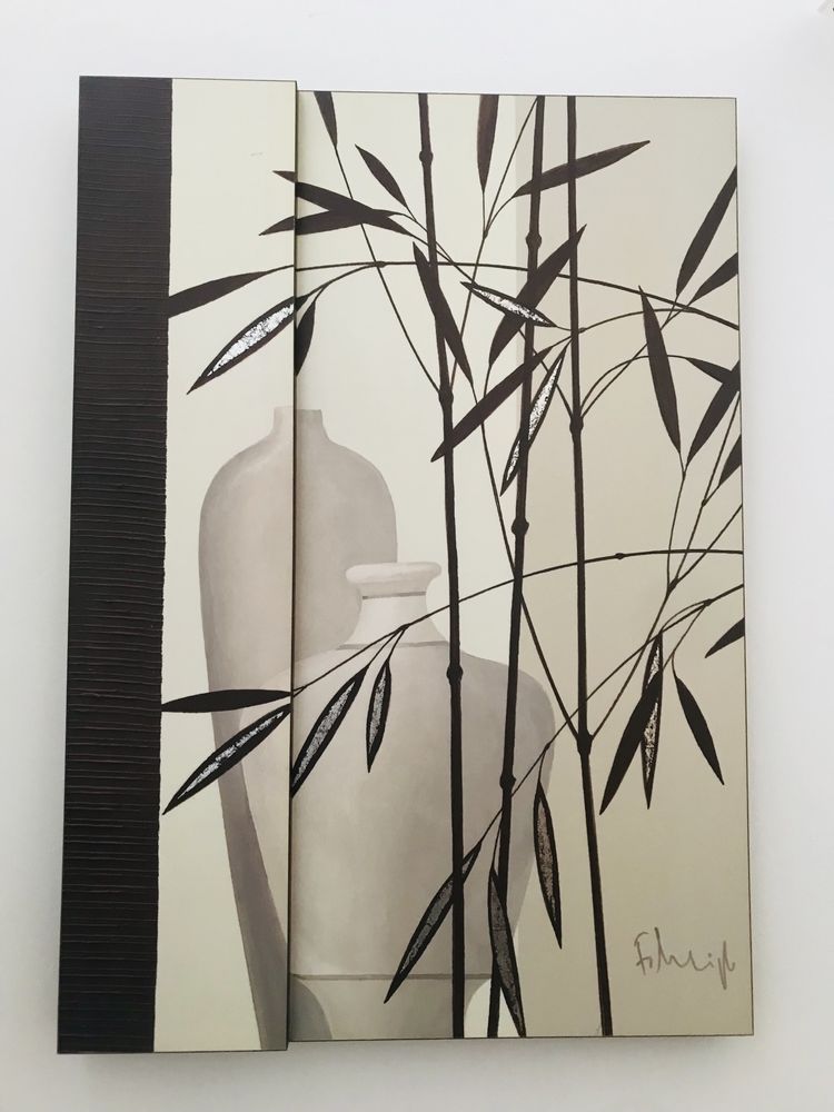 Obraz bambusy 70x50 cm