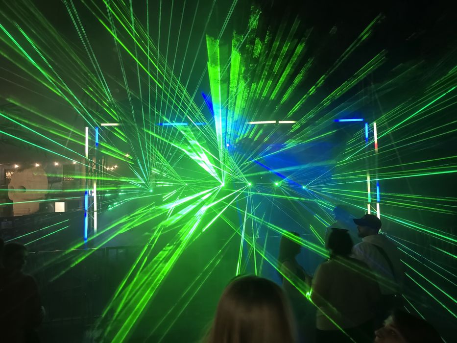 Dymiarka flash flz 3000 mocne dymiarki 2 sztuki zestaw hazer