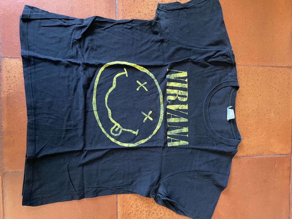 T-shirt Nirvana usada